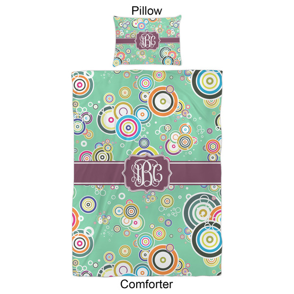 Colored Circles Comforter Set - Twin XL - Approval