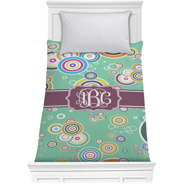 Colored Circles Comforter (Twin)