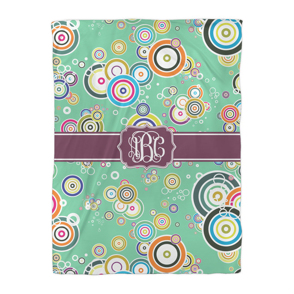 Colored Circles Comforter - Twin XL - Front