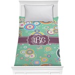 Colored Circles Comforter - Twin XL (Personalized)