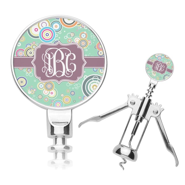 Custom Colored Circles Corkscrew (Personalized)