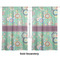 Colored Circles Curtains Double