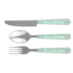 Colored Circles Cutlery Set (Personalized)