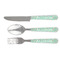 Colored Circles Cutlery Set - FRONT