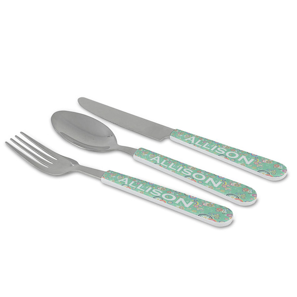 Colored Circles Cutlery Set - MAIN