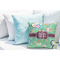 Colored Circles Decorative Pillow Case - LIFESTYLE 2
