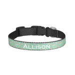 Colored Circles Dog Collar - Large (Personalized)