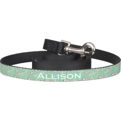 Colored Circles Dog Leash (Personalized)