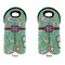 Colored Circles Double Wine Tote - APPROVAL (new)