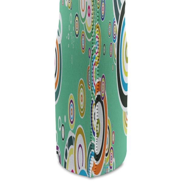 Colored Circles Double Wine Tote - DETAIL 2 (new)