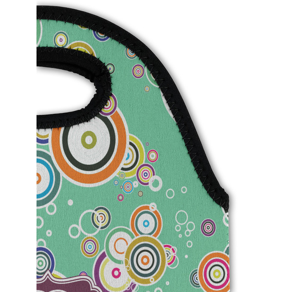 Colored Circles Double Wine Tote - Detail 1 (new)