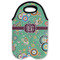 Colored Circles Double Wine Tote - Flat (new)