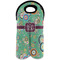 Colored Circles Double Wine Tote - Front (new)