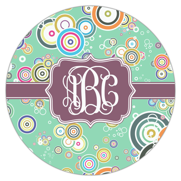 Colored Circles Drink Topper - XSmall - Single