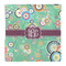 Colored Circles Duvet Cover - Queen - Front