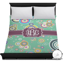 Colored Circles Duvet Cover - Full / Queen (Personalized)