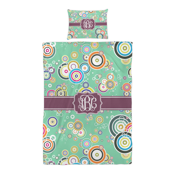 Colored Circles Duvet Cover Set - Twin XL - Alt Approval