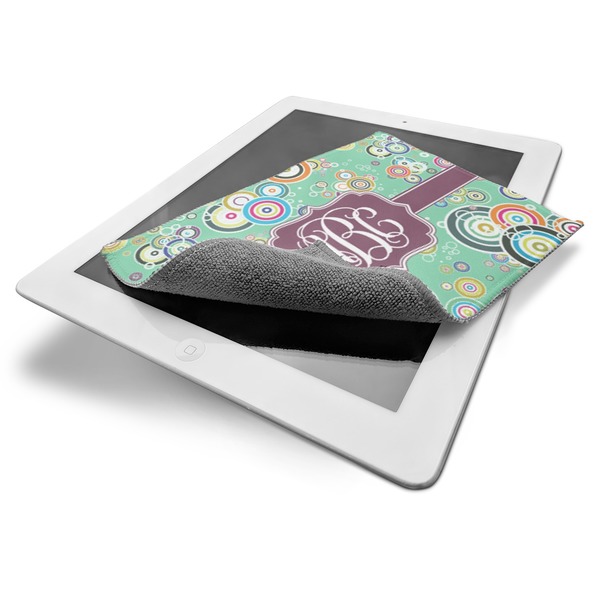 Colored Circles Electronic Screen Wipe - iPad