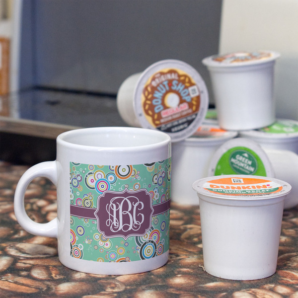 Colored Circles Espresso Cup - Single Lifestyle