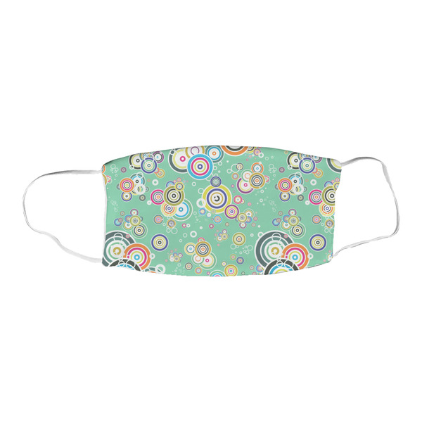 Colored Circles Fabric Face Mask