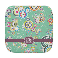 Colored Circles Face Towel (Personalized)