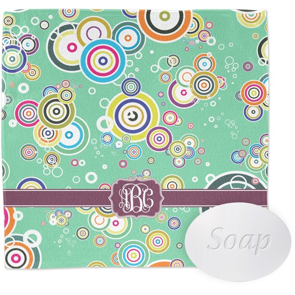 Custom Colored Circles Washcloth (Personalized)