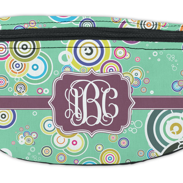 Colored Circles Fanny Pack - Closeup