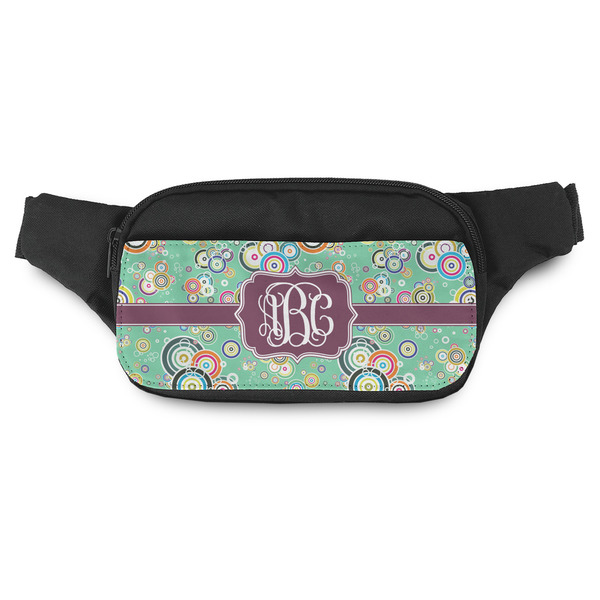 Custom Colored Circles Fanny Pack - Modern Style (Personalized)