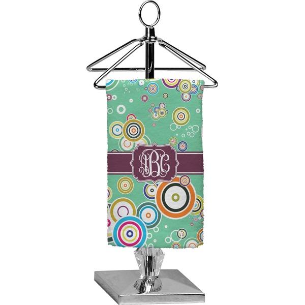 Custom Colored Circles Finger Tip Towel - Full Print (Personalized)
