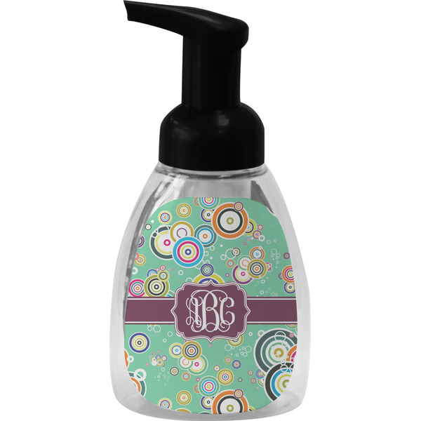 Custom Colored Circles Foam Soap Bottle (Personalized)