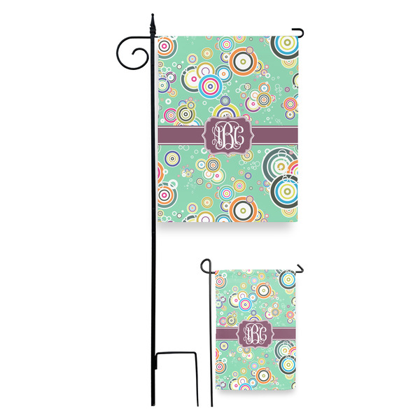 Colored Circles Garden Flag - PARENT/MAIN