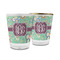 Colored Circles Glass Shot Glass - 1.5 oz (Personalized)