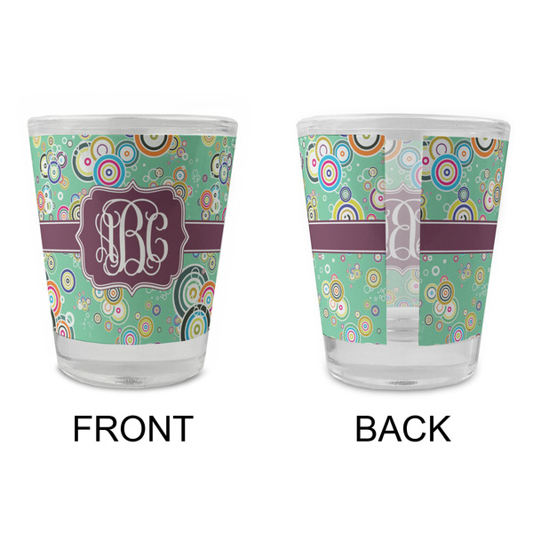 Colored Circles Glass Shot Glass - Standard - APPROVAL