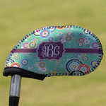 Colored Circles Golf Club Iron Cover (Personalized)