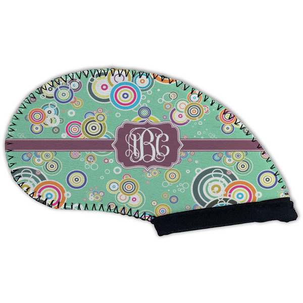 Colored Circles Golf Club Covers - BACK