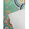 Colored Circles Golf Towel - Detail