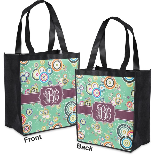 Colored Circles Grocery Bag - Apvl