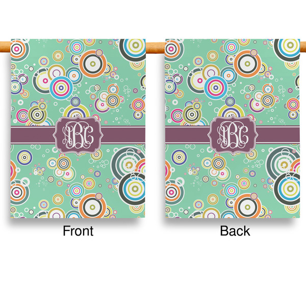 Colored Circles House Flags - Double Sided - APPROVAL