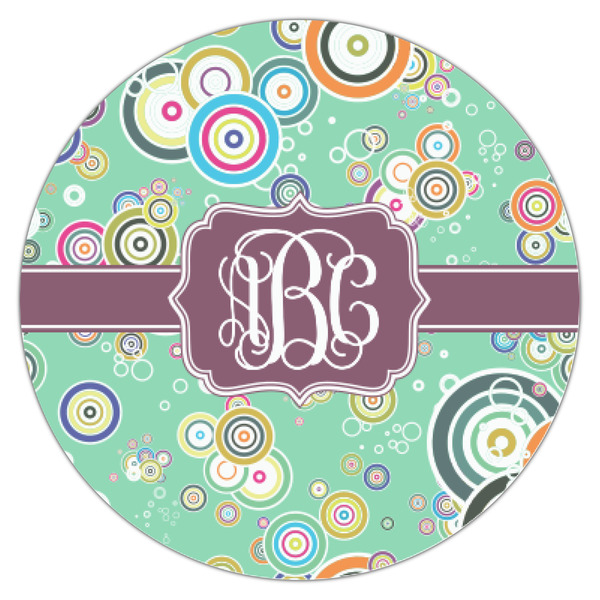 Colored Circles Icing Circle - XSmall - Single