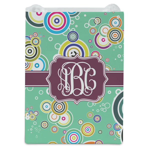 Colored Circles Jewelry Gift Bag - Gloss - Front