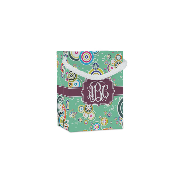 Custom Colored Circles Jewelry Gift Bags - Gloss (Personalized)