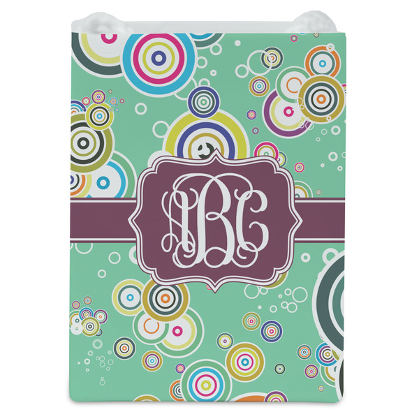 Colored Circles Jewelry Gift Bag - Matte - Front