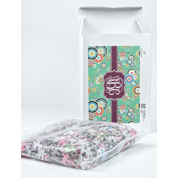 Colored Circles Jigsaw Puzzle 1014 Piece - Box