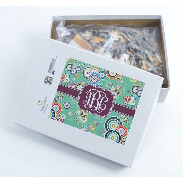 Colored Circles Jigsaw Puzzle 252 Piece - Box