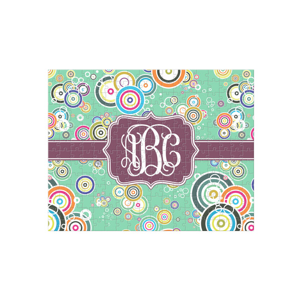 Custom Colored Circles 252 pc Jigsaw Puzzle (Personalized)