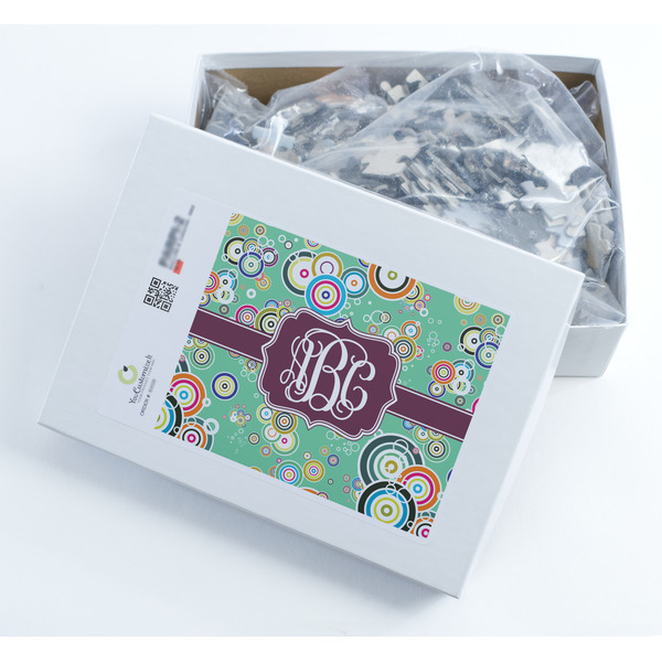 Colored Circles Jigsaw Puzzle 500 Piece - Box