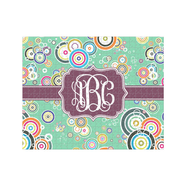 Custom Colored Circles 500 pc Jigsaw Puzzle (Personalized)