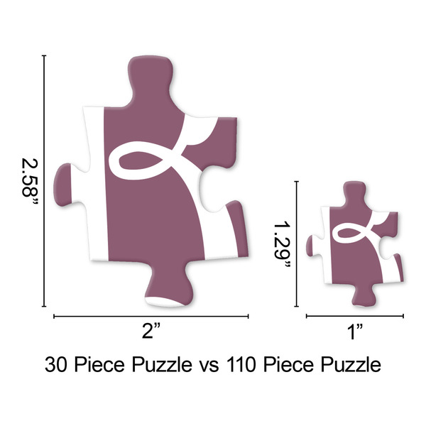 Colored Circles Jigsaw Puzzle - Piece Comparison