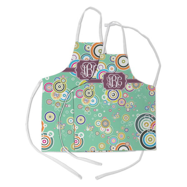 Colored Circles Kid's Aprons - Parent - Main