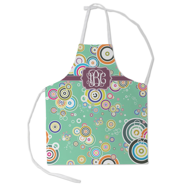 Custom Colored Circles Kid's Apron - Small (Personalized)